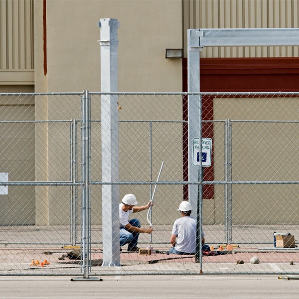 how much time can i lease the temporary fence for my building site or event in Haverhill